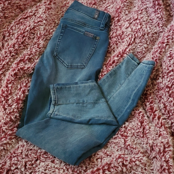 💥SALE💥7 for Mankind Cheyenne Denim Jeans - Picture 6 of 8